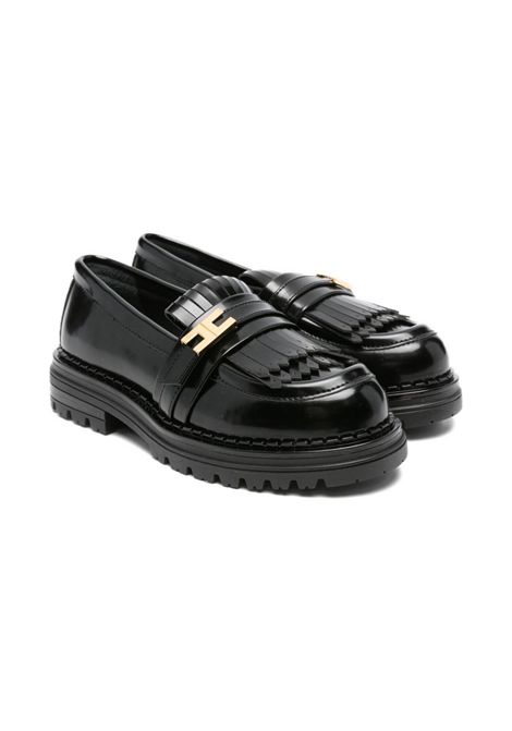 Mocassini con logo ELISABETTA FRANCHI KIDS | F4A4-E0398-1259930